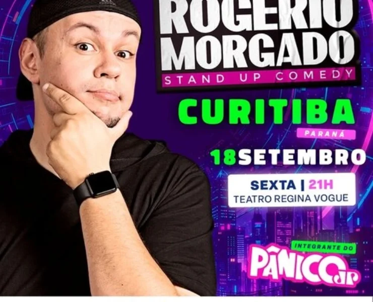 Show Solo Stand Up Comedy Rogerio Morgado