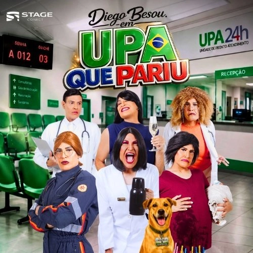Diego Besou em Curitiba, PR | UPA que pariu